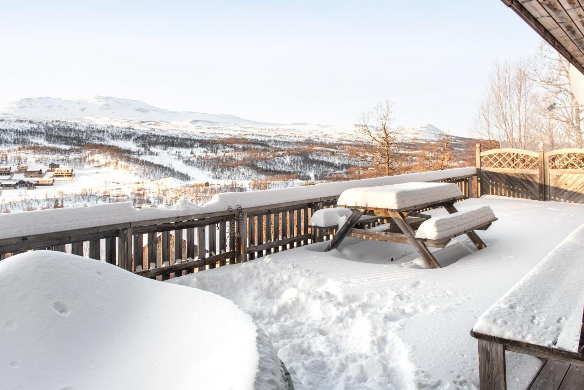 Hamrahoejden - Panoramavy & Naerhet Till Fjaellet Tänndalen Buitenkant foto